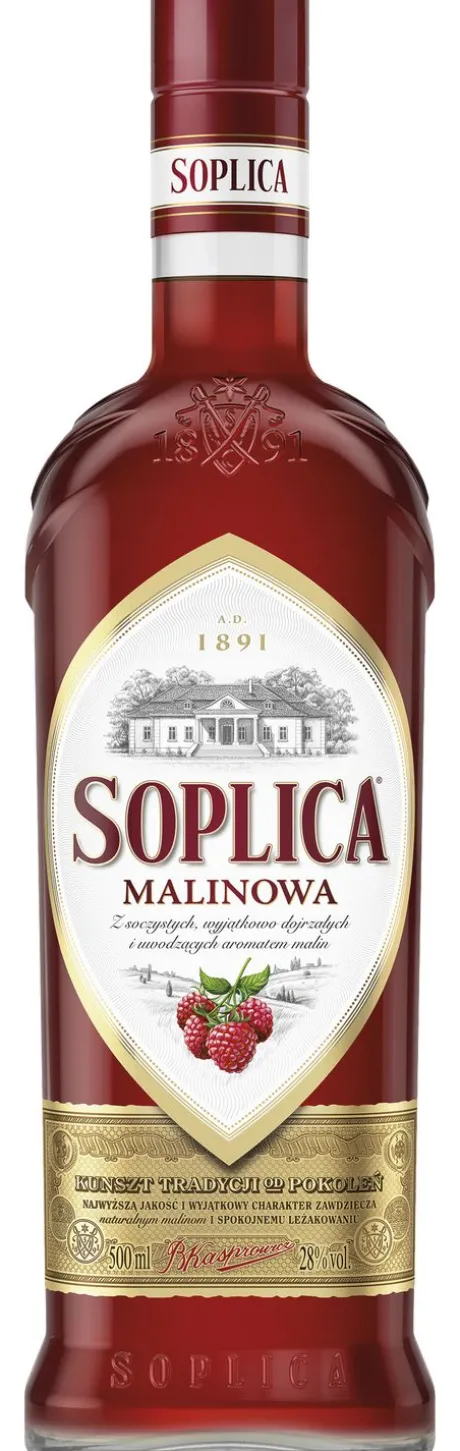 Flavoured Wodka|Wodka|Soplica Malinowa - Framboos