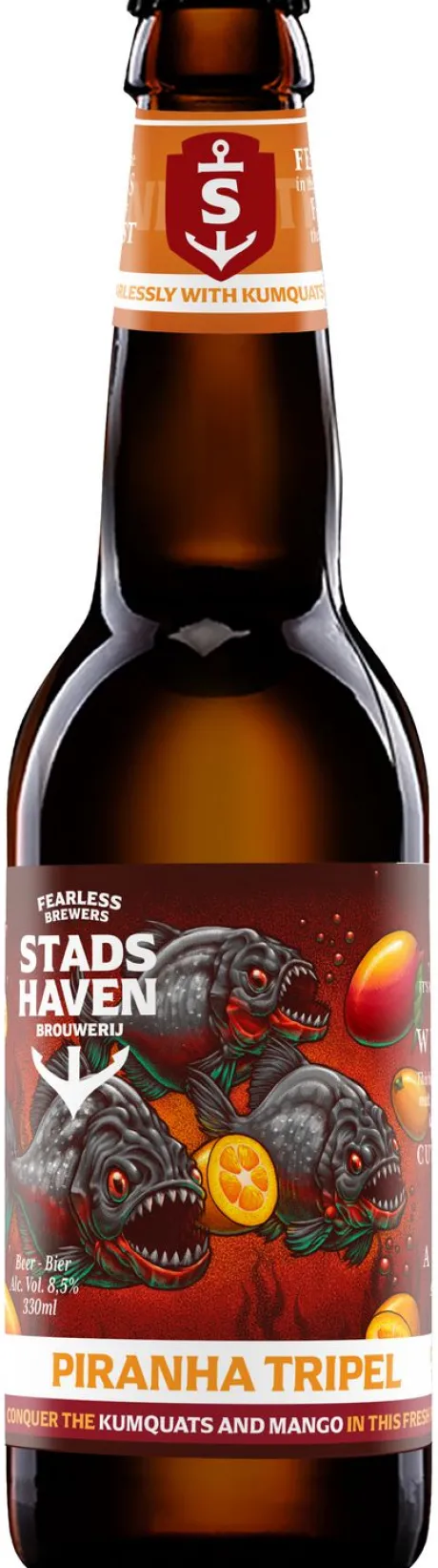 Speciaalbier|Stadshaven Stadhaven Piranha Tripel