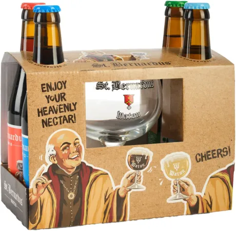 Speciaalbier|Bierpakketten|St. Bernardus St. Bernardus Cadeaupakket met glas