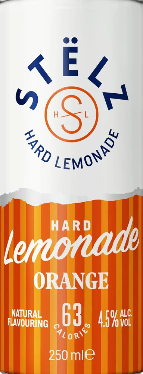 Blik|Mixdranken|STËLZ STËLZ Hard Lemonade Orange