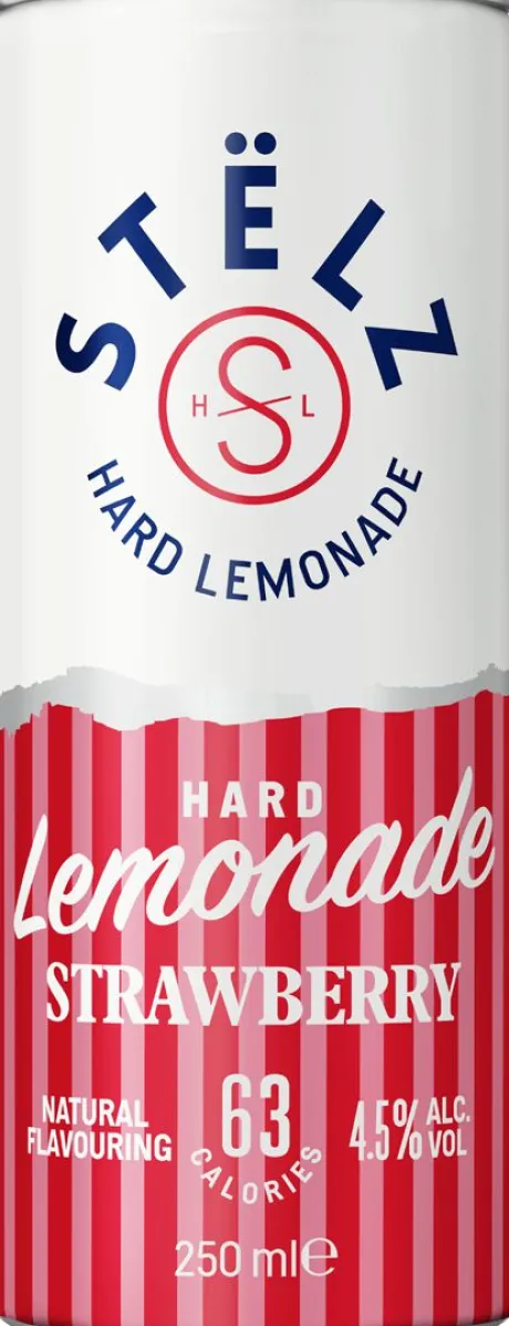 Blik|Mixdranken|STËLZ Hard Lemonade Strawberry