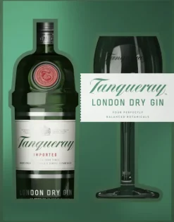 Gin|Gin|Tanqueray London Dry Gin Cadeaupakket met Coppa glas