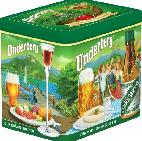 Bitter|Jenever|Boomsma Underberg Tin Cadeauverpakking