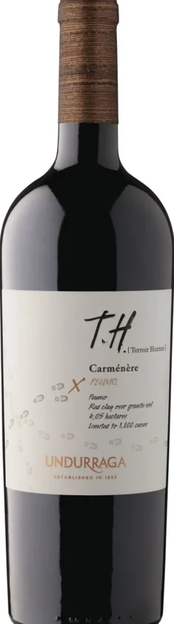 Rode Wijn|Viña Undurraga Undurraga T.H. Carmenère Peumo