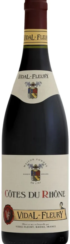 Rode Wijn|Vidal-Fleury Côtes du Rhône