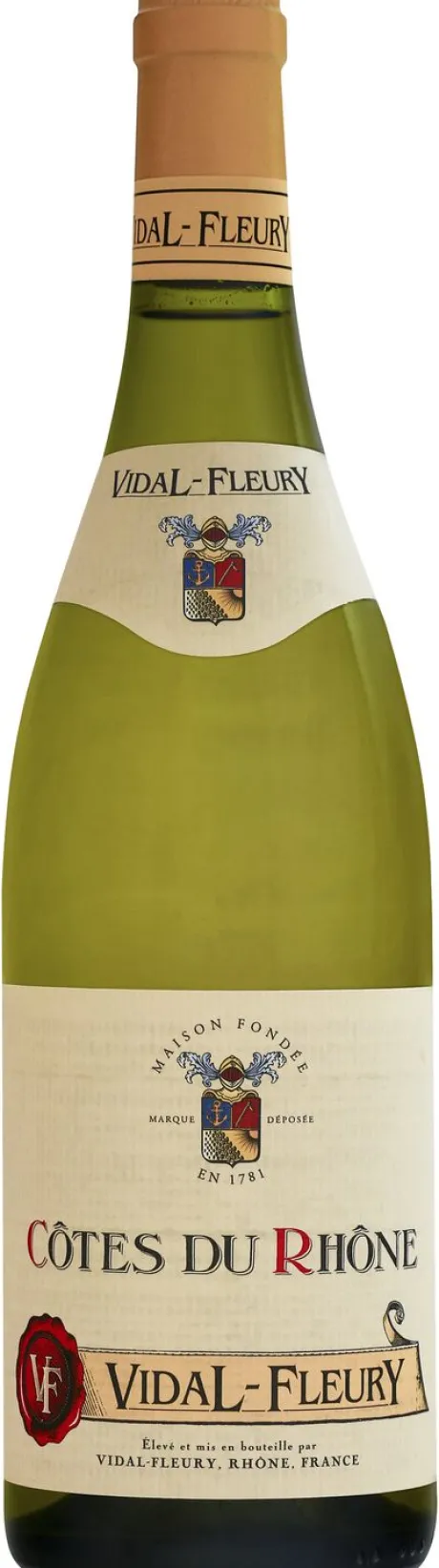 Witte Wijn|Vidal-Fleury Côtes du Rhône Blanc