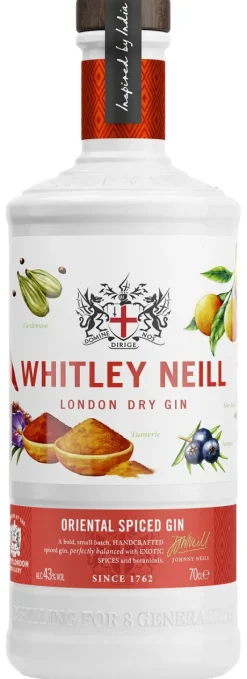 Flavoured Gin|Gin|Whitley Neill Oriental Spice
