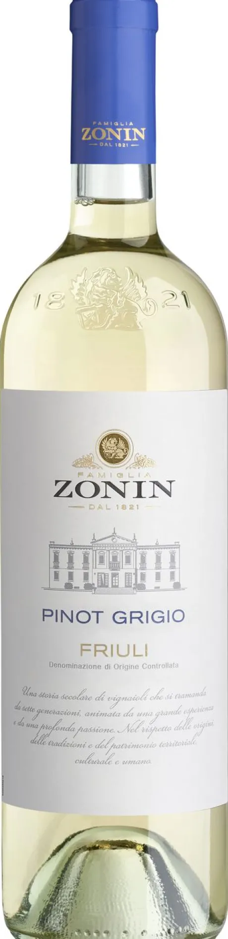 Witte Wijn|Zonin Pinot Grigio Friuli