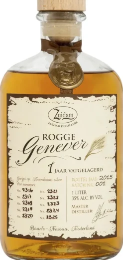 Jenever|Zuidam Rogge Genever 1 Year